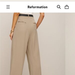 REFORMATION MASON HIGH WAIST SZ 2 NWOT